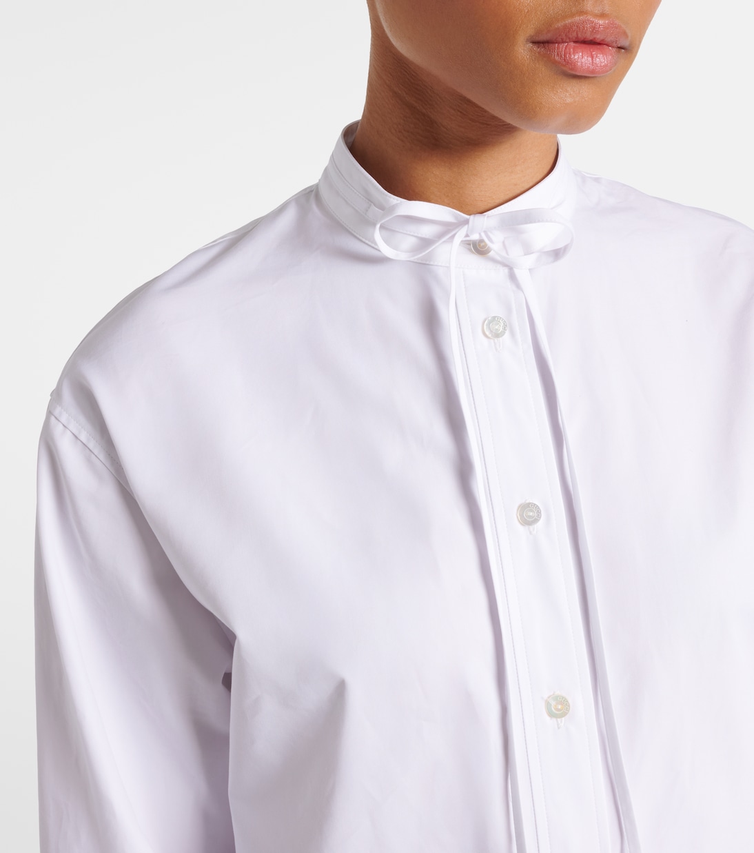 Double G cotton poplin shirt | Gucci