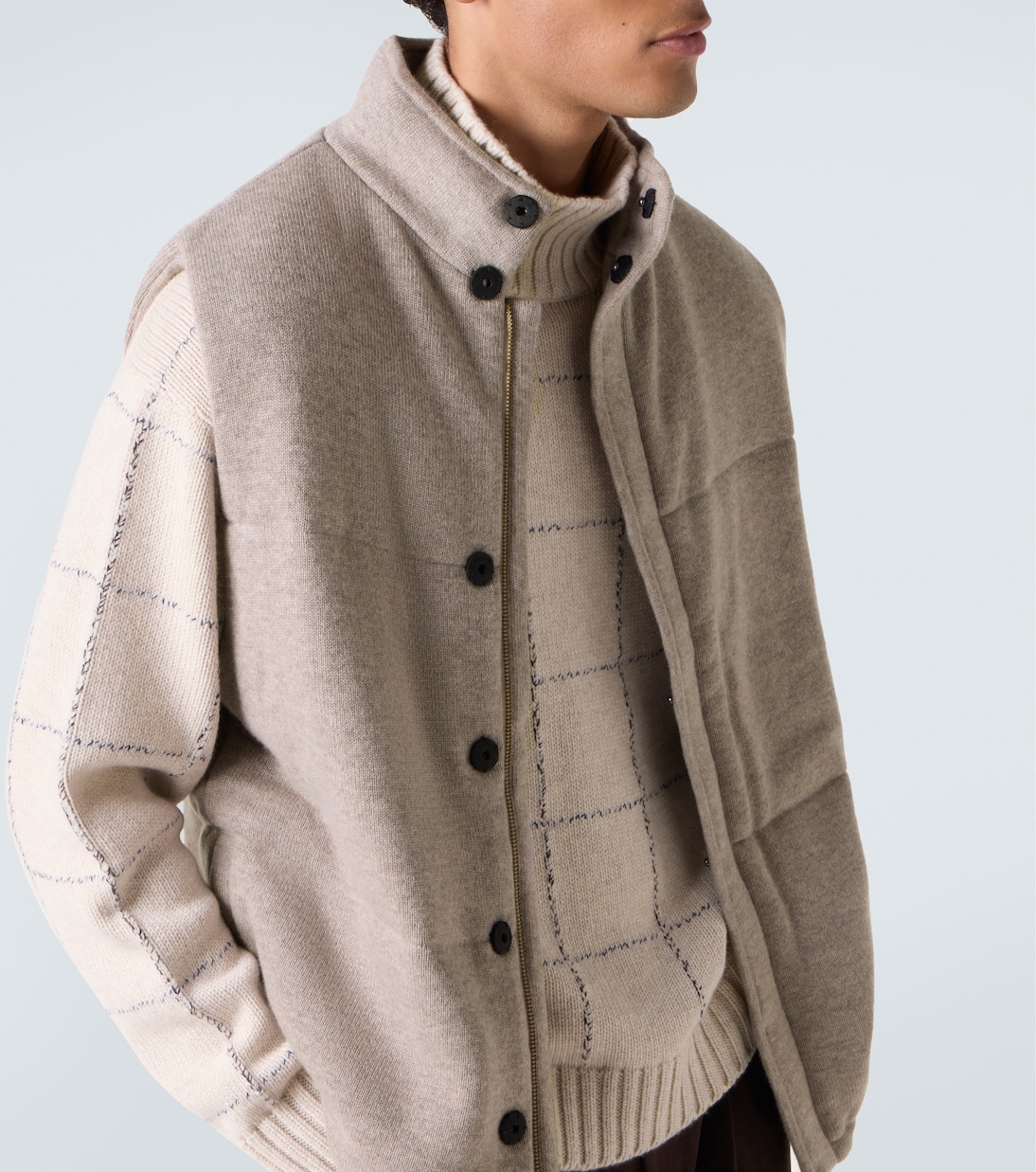 Cashmere vest | Le Kasha