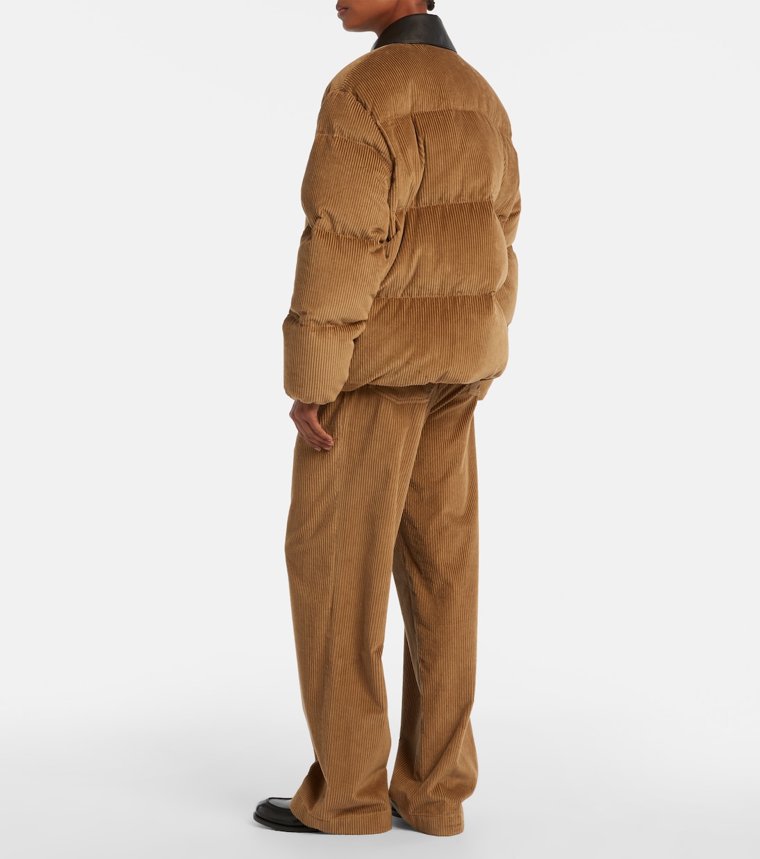 Cotton corduroy down jacket | Miu Miu