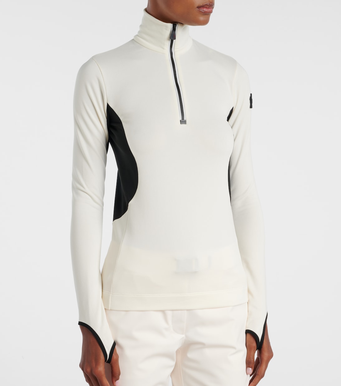 Top de esquí con media cremallera | Moncler Grenoble