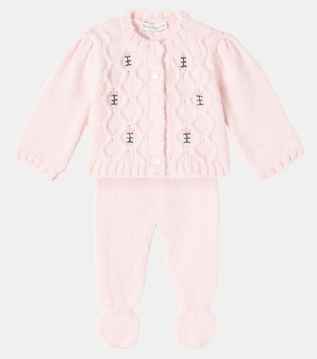 Baby - Cardigan e pantaloni Rosine | Bebe Organic