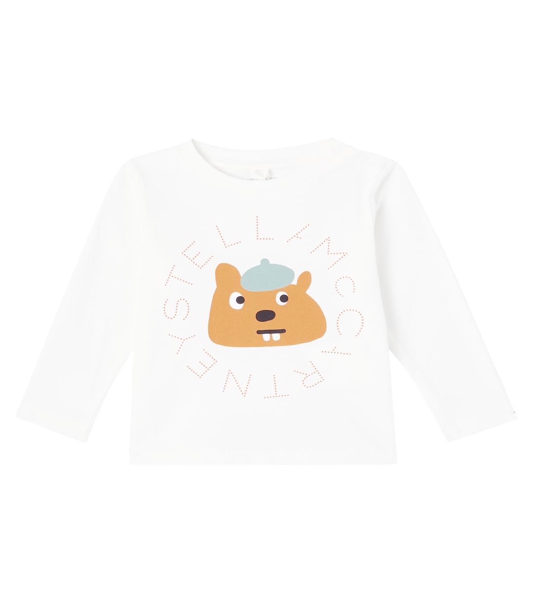 T-shirt en coton imprimé à logo | Stella McCartney Kids