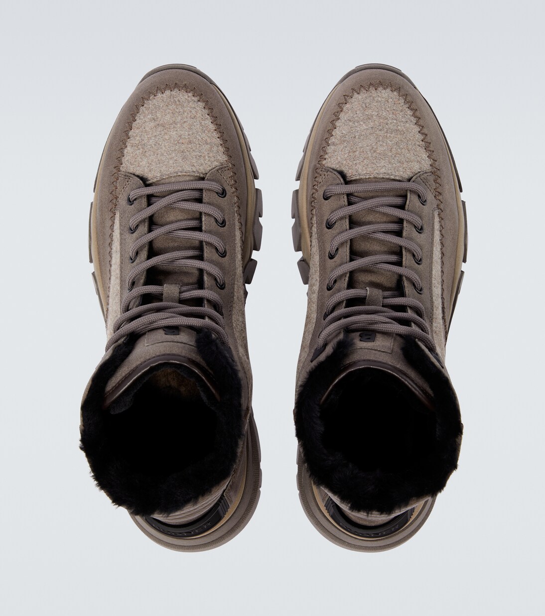 Bottines Copper Mountain en cuir et shearling | Bogner