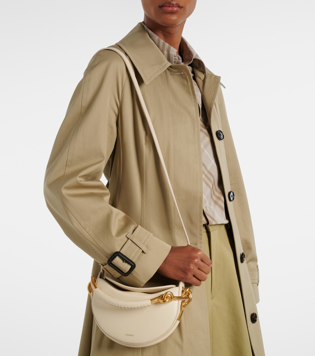 Bridle leather tote bag | Burberry