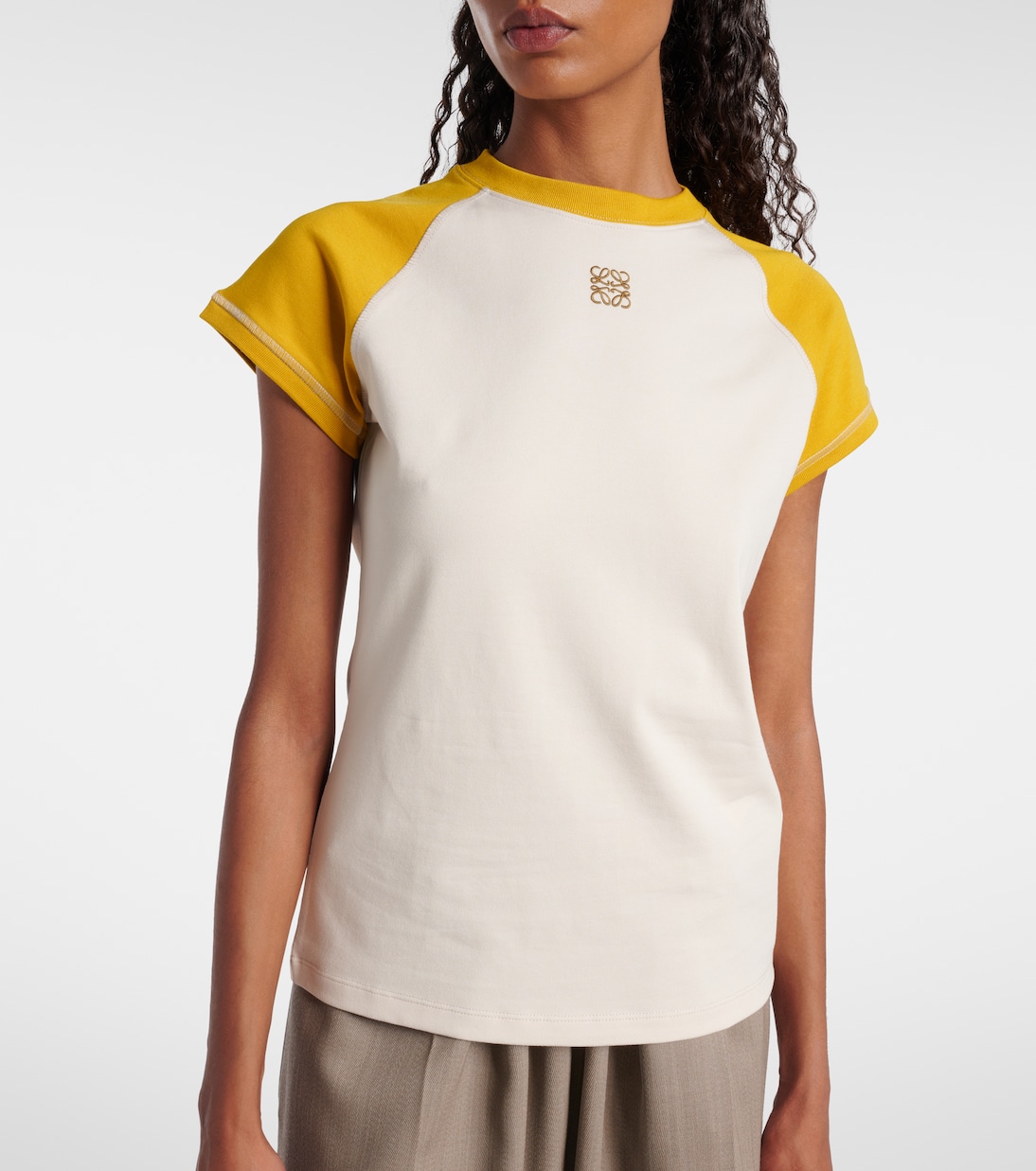 T-Shirt aus einem Baumwollgemisch | Loewe