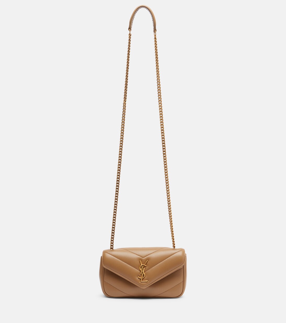 Sac à bandoulière Lou Lou Mini en cuir | Saint Laurent