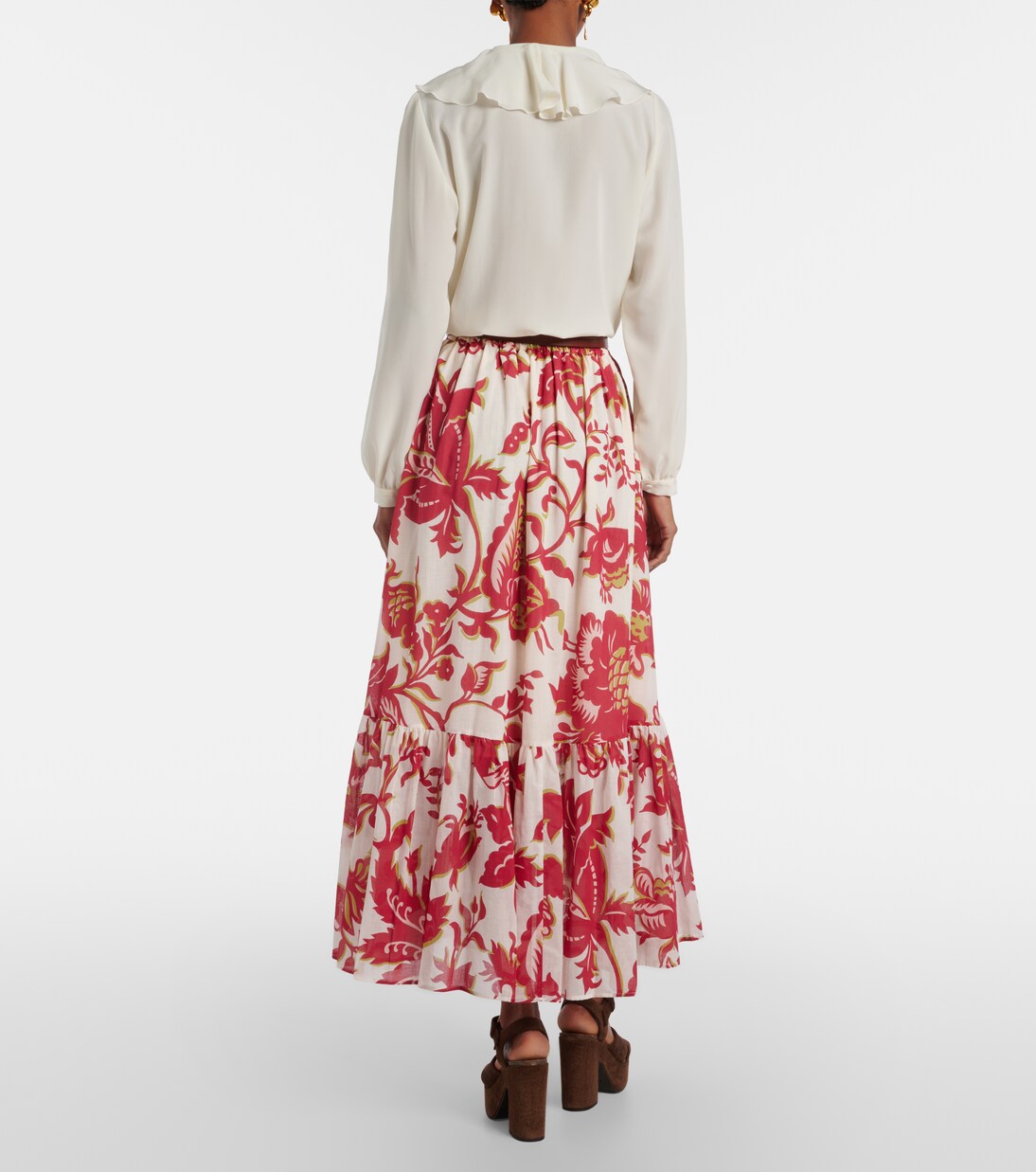 Paisley cotton maxi skirt | Etro