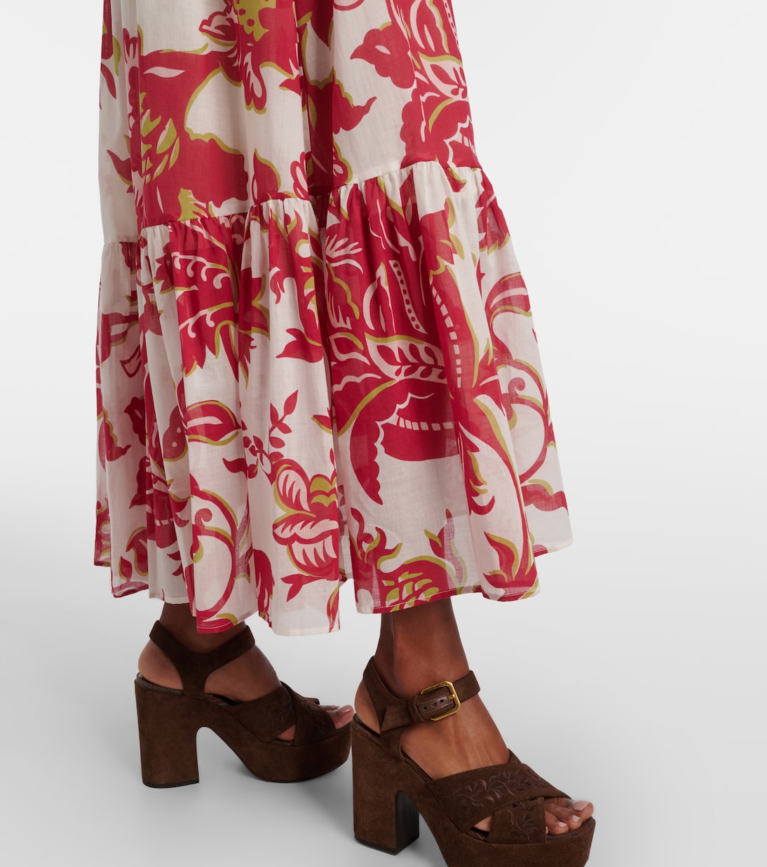 Paisley cotton maxi skirt | Etro