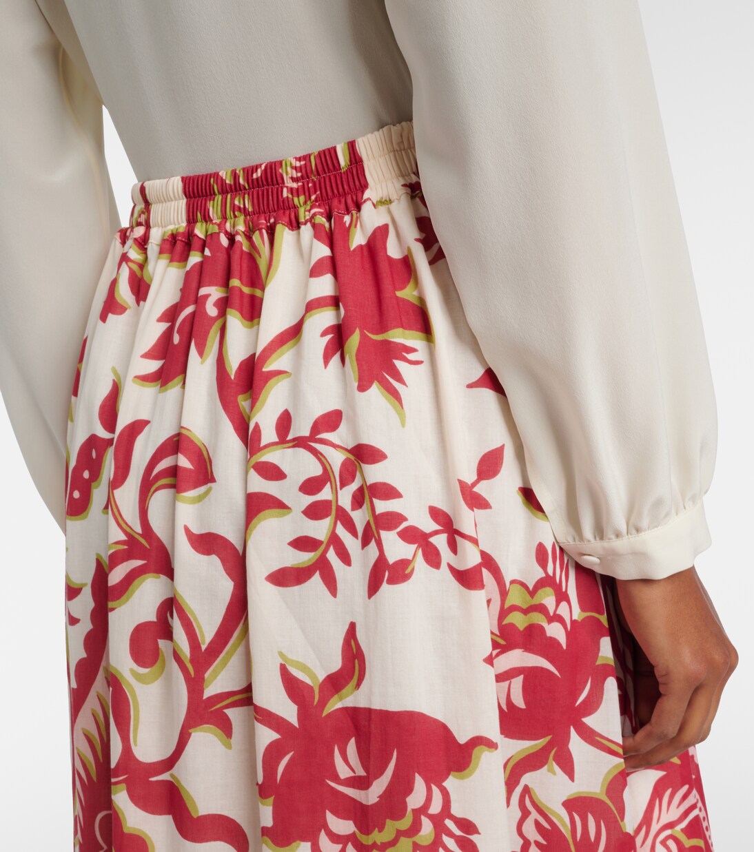 Paisley cotton maxi skirt | Etro