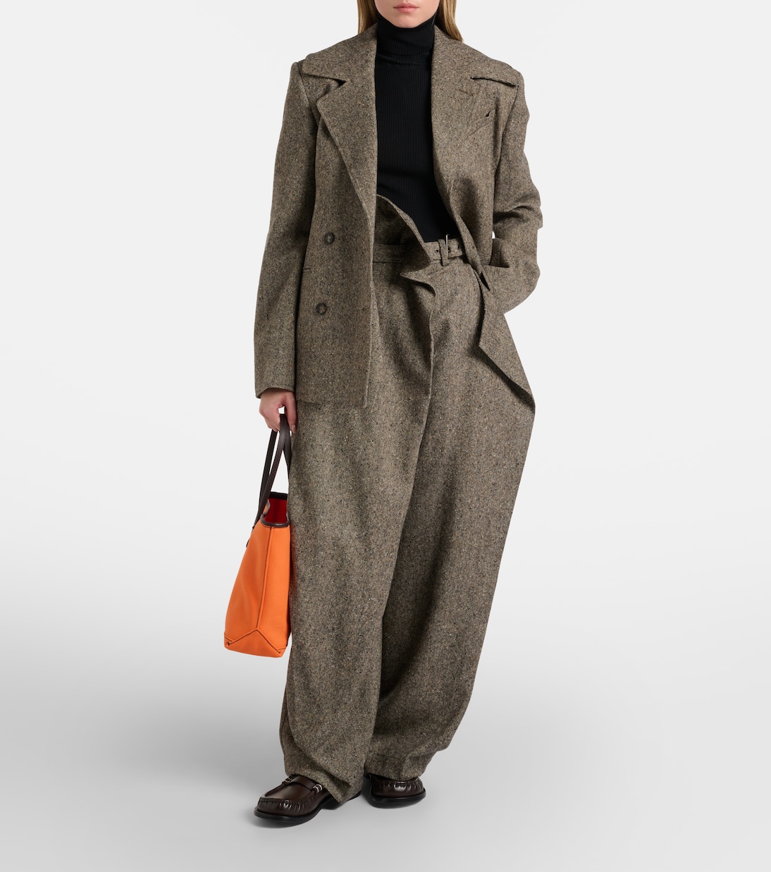 Chaqueta cruzada de lana | JW Anderson