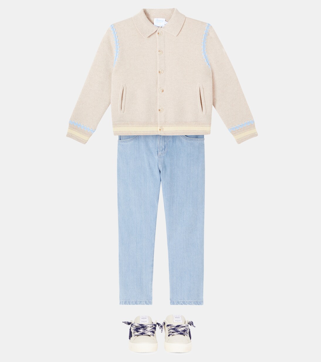 x Guest in Residence Liberte cashmere jacket | Bonpoint