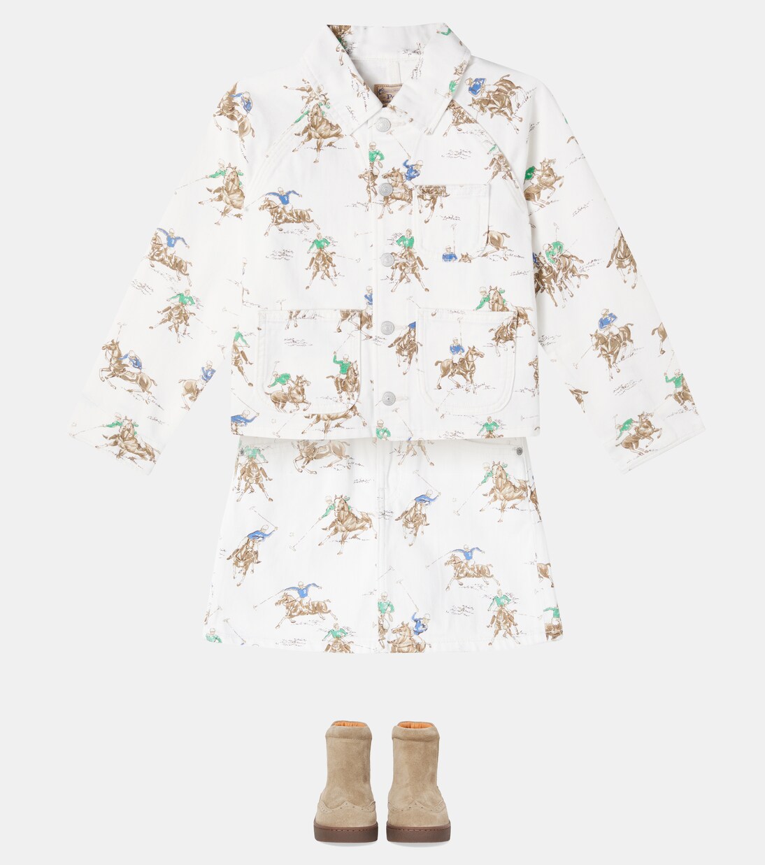 Bedruckter Jeansrock | Polo Ralph Lauren Kids