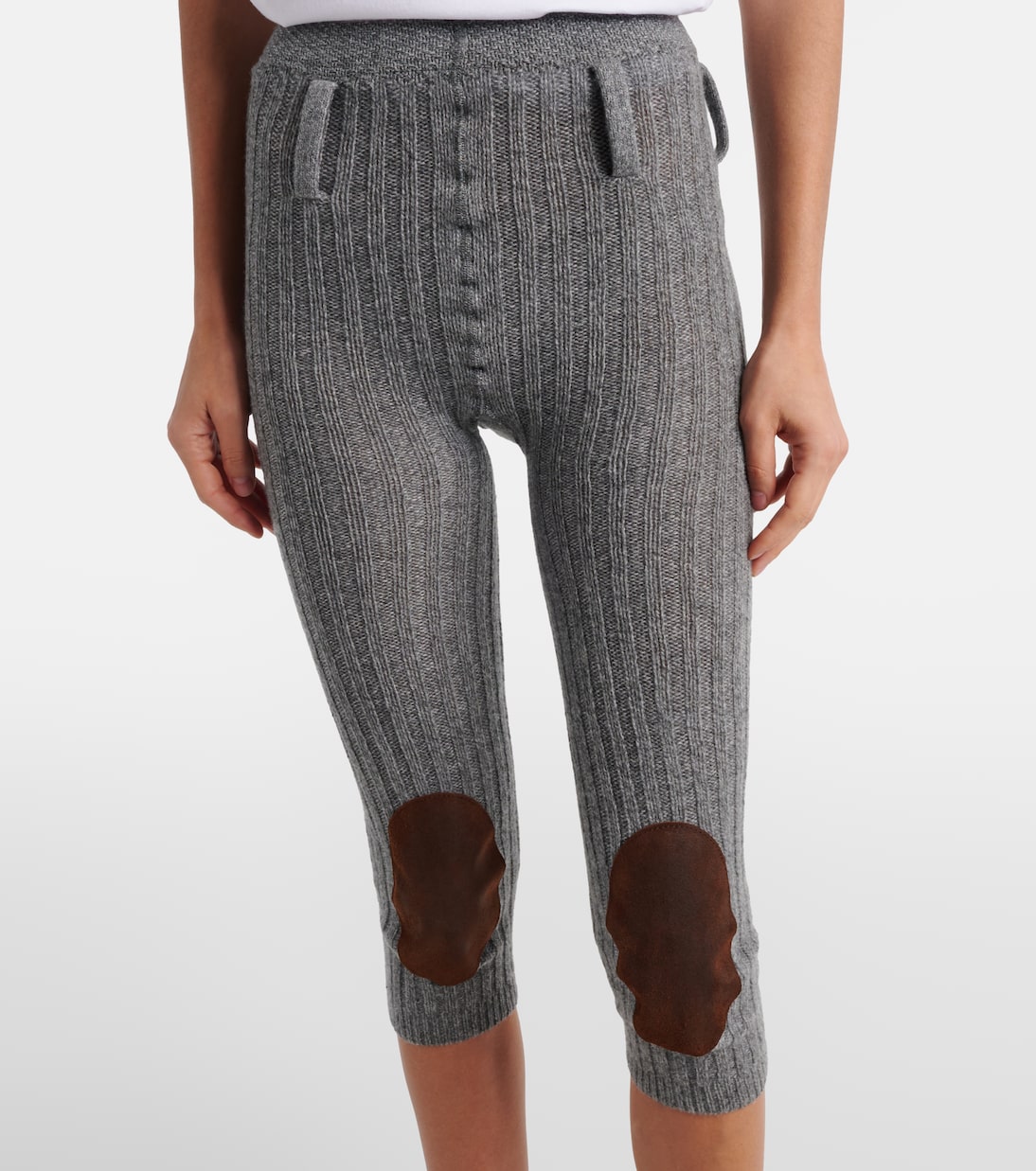Wool and cashmere capri pants | Prada