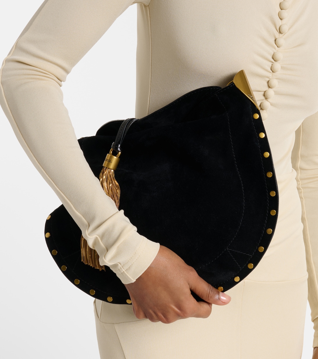 Vestido midi Nejma fruncido | Isabel Marant