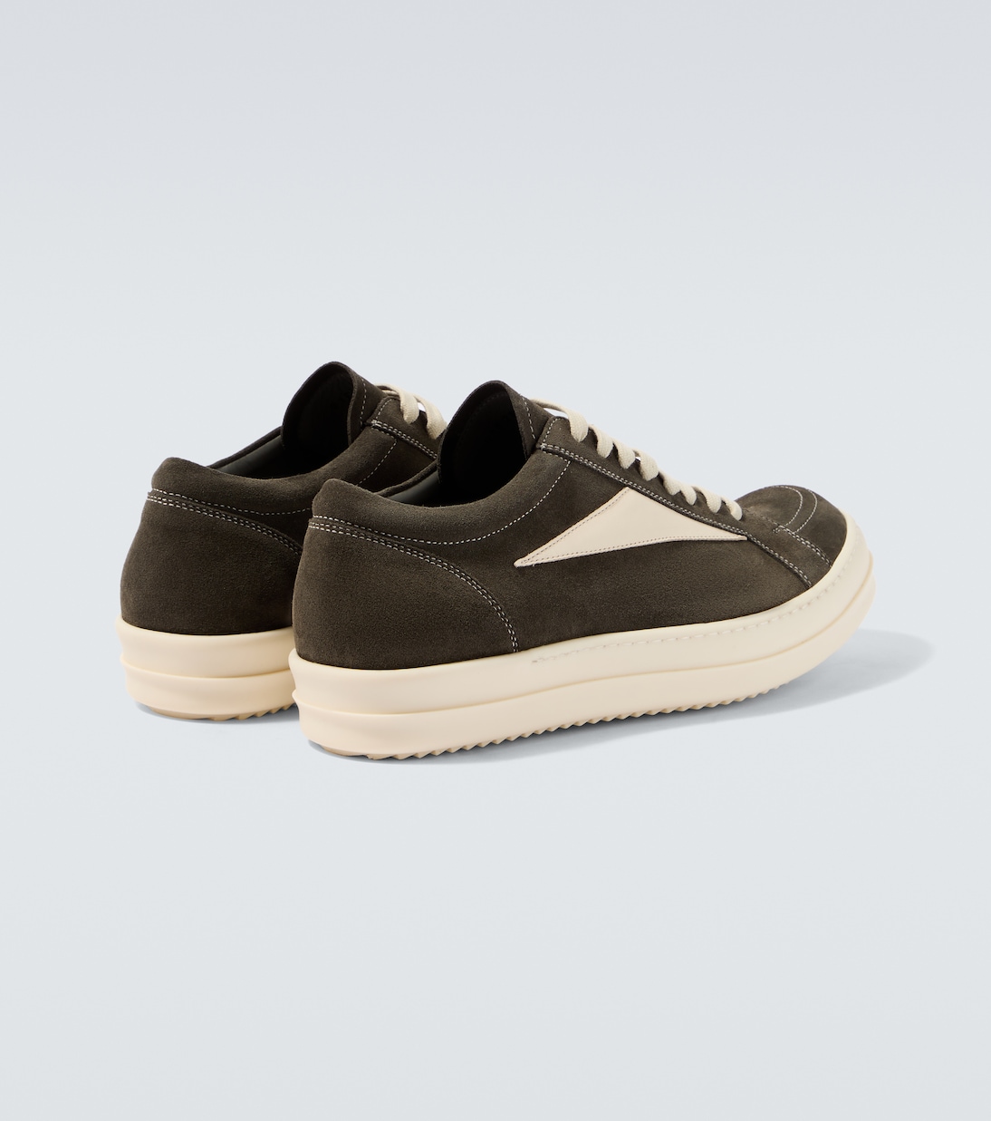 Sneakers Vintage aus Veloursleder mit Leder | Rick Owens