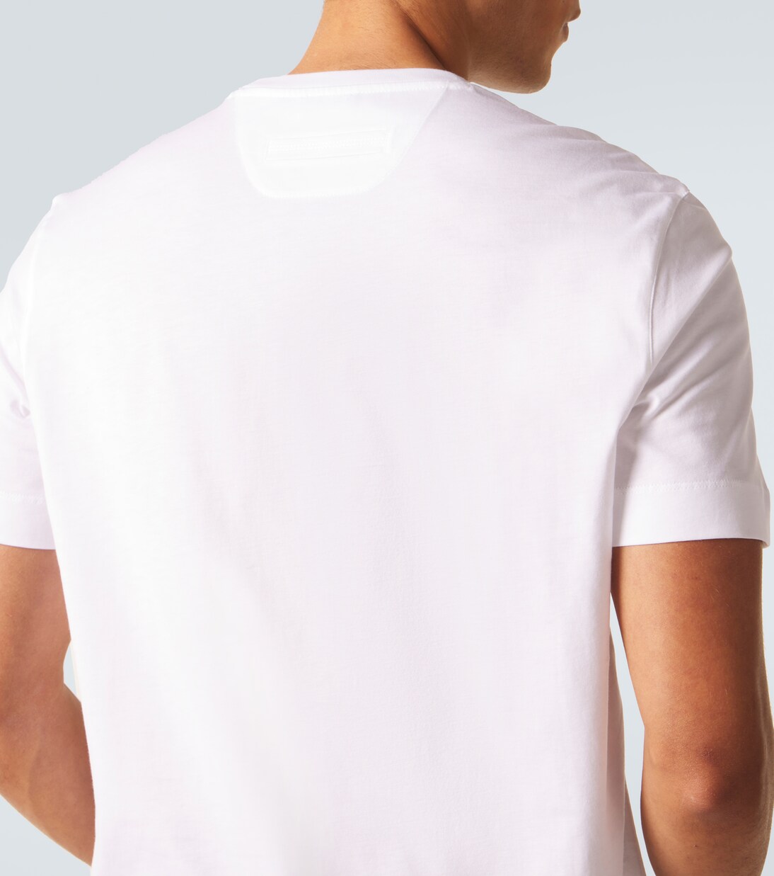 Logo cotton jersey T-shirt | Zegna