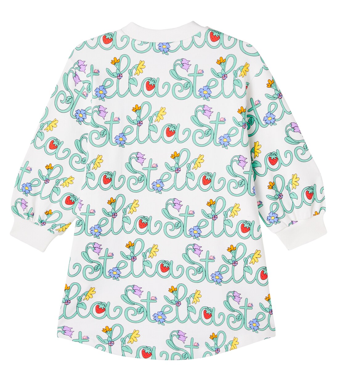 Logo cotton jersey sweatshirt dress | Stella McCartney Kids