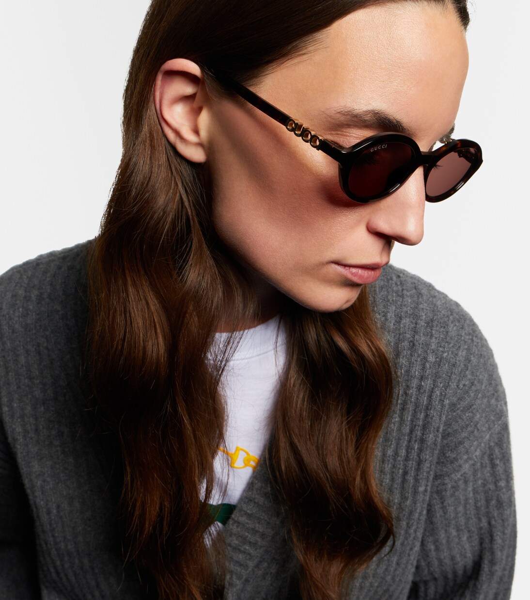 Occhiali da sole ovali Signoria | Gucci