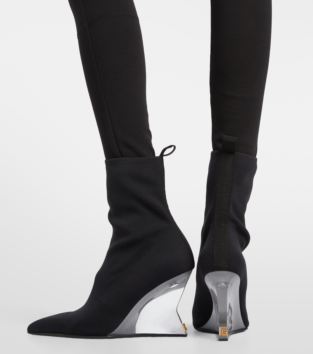 بوت للكاحل محبوك | Balmain