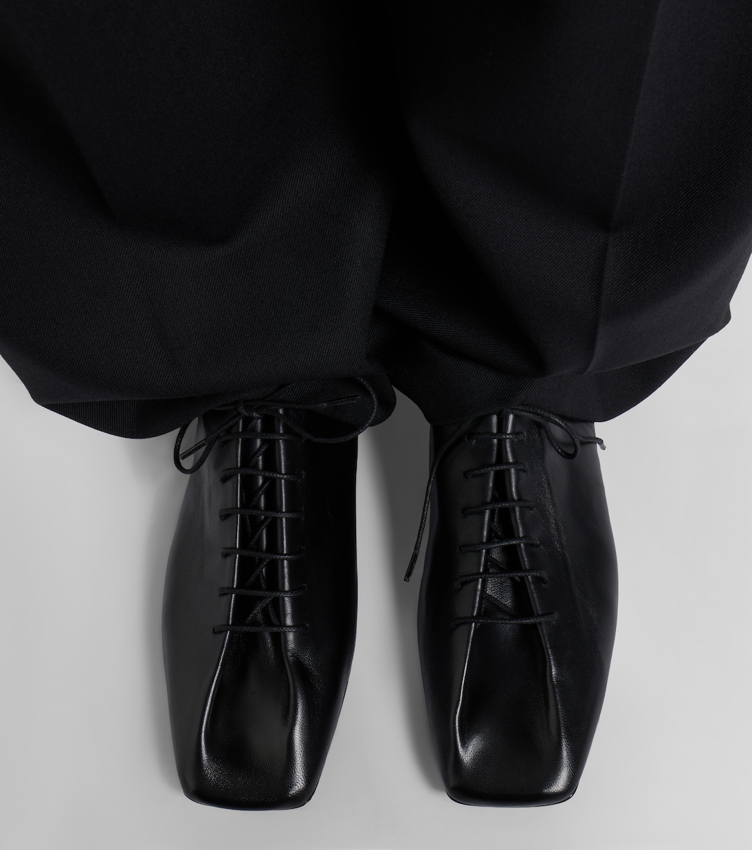 Souris leather Derby shoes | Lemaire