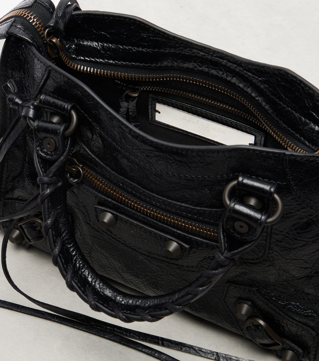 Le City Mini leather tote bag | Balenciaga