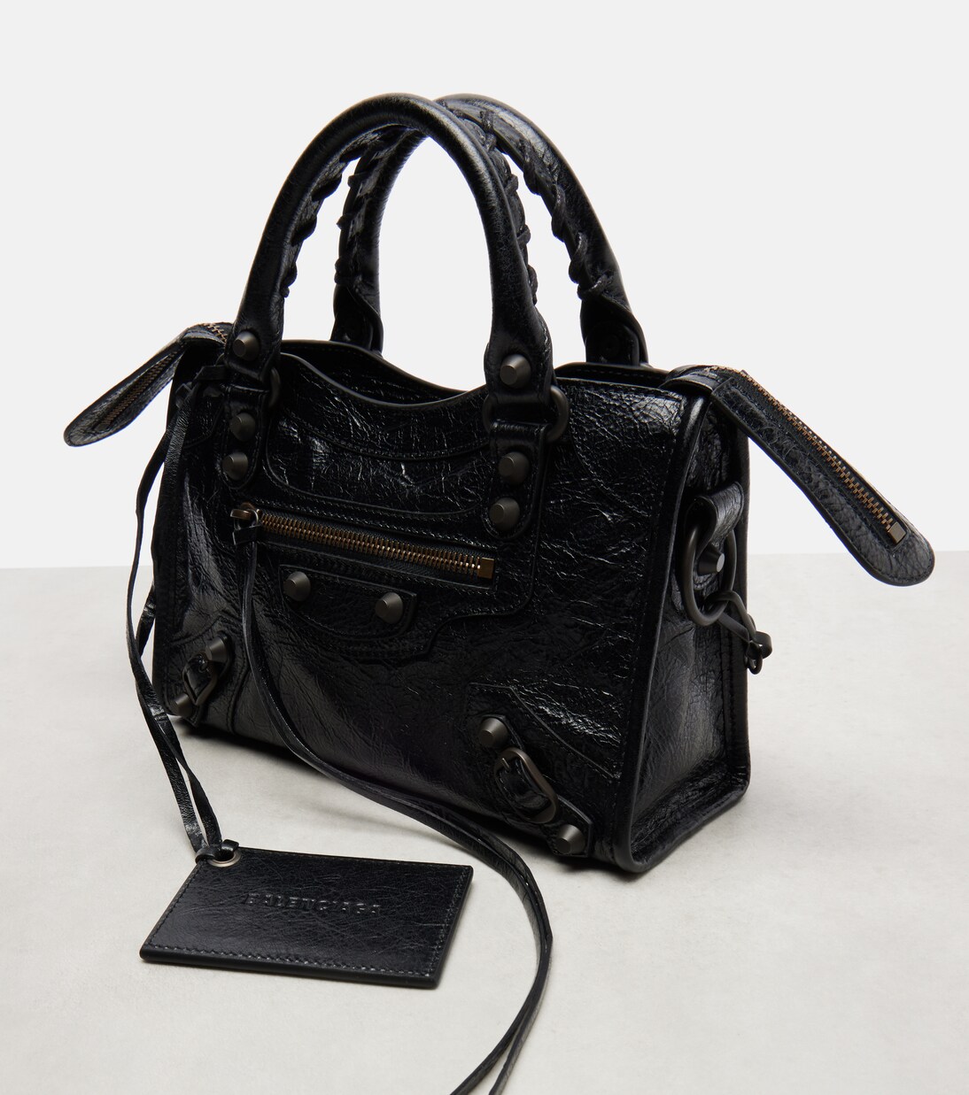 Le City Mini leather tote bag | Balenciaga