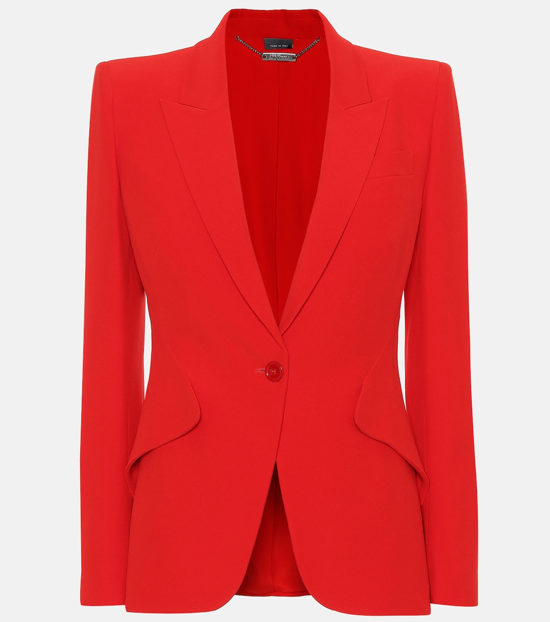 Single-breasted crêpe blazer | McQueen