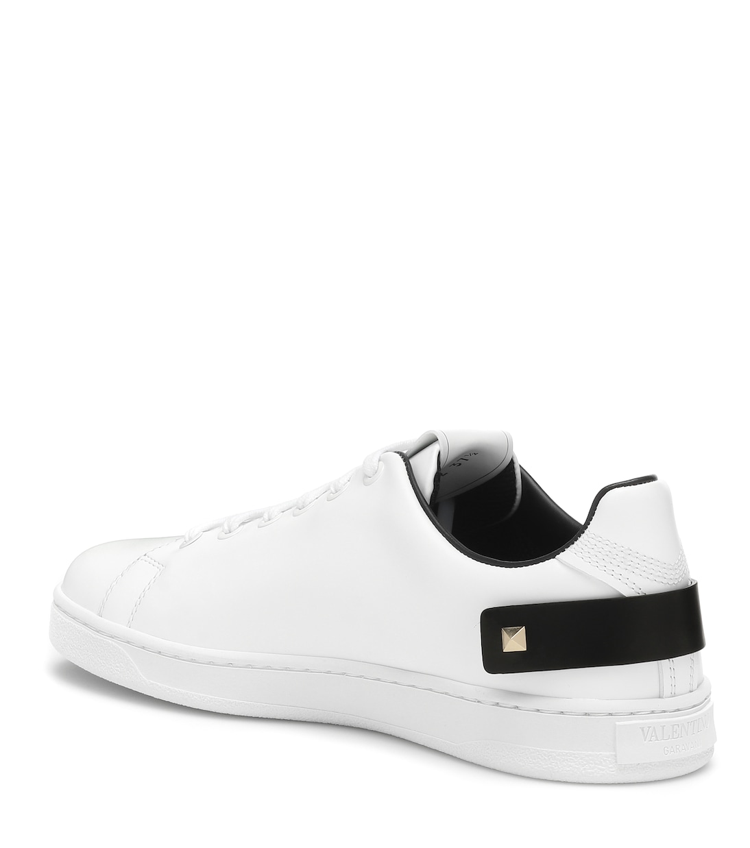 Valentino Garavani BACKNET leather sneakers | Valentino Garavani