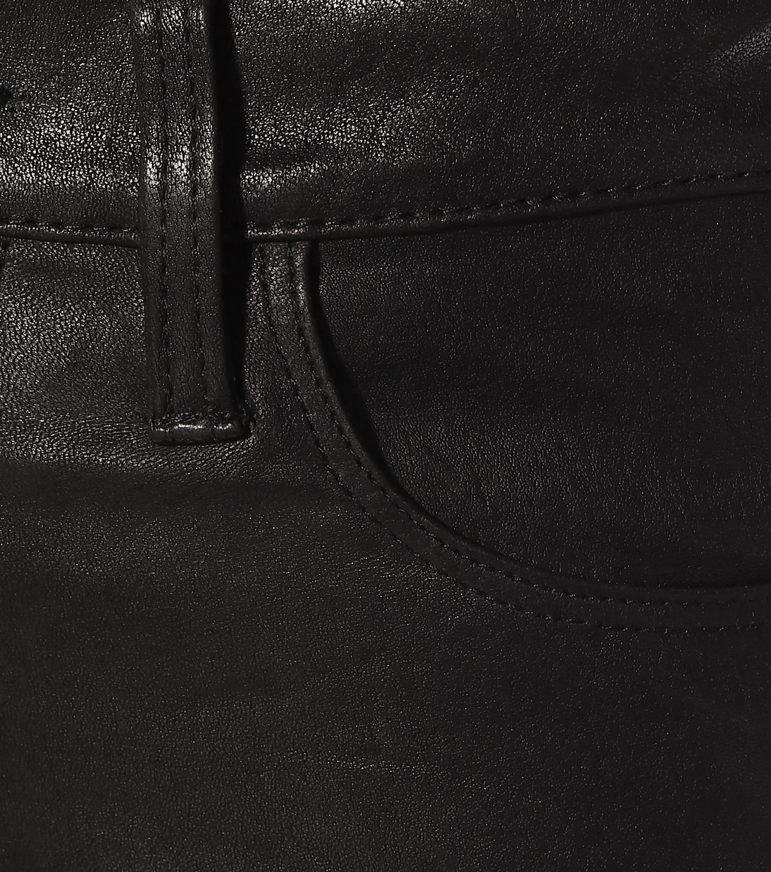 Pantalon Le High Skinny en cuir | Frame