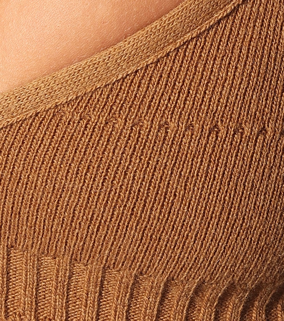 Top bralette in lana stretch | Off-White