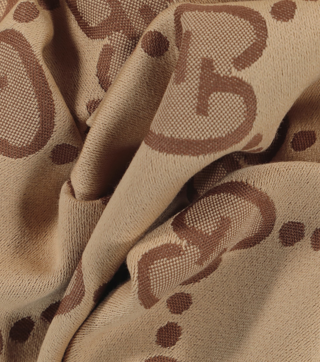 Sciarpa in jacquard di lana GG | Gucci