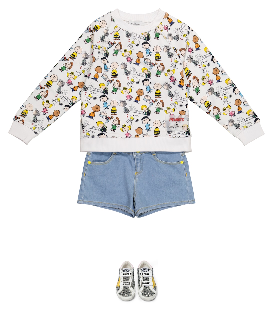 x Peanuts® shorts vaqueros | Marc Jacobs Kids
