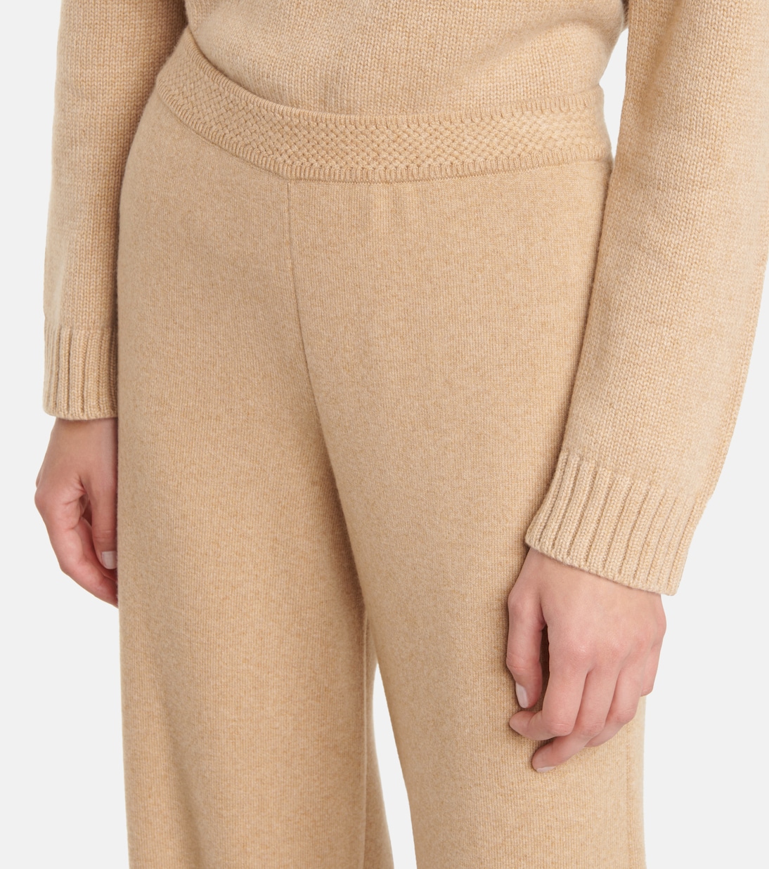 Hose mit weiten Beinen aus Kaschmir | Loro Piana