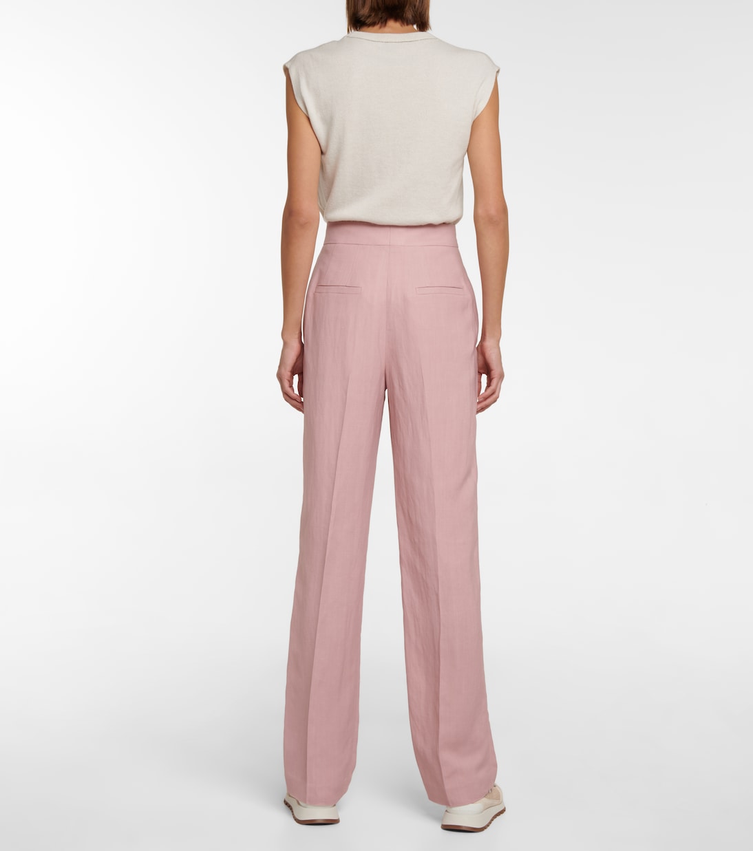 Weite High-Rise-Hose | Brunello Cucinelli