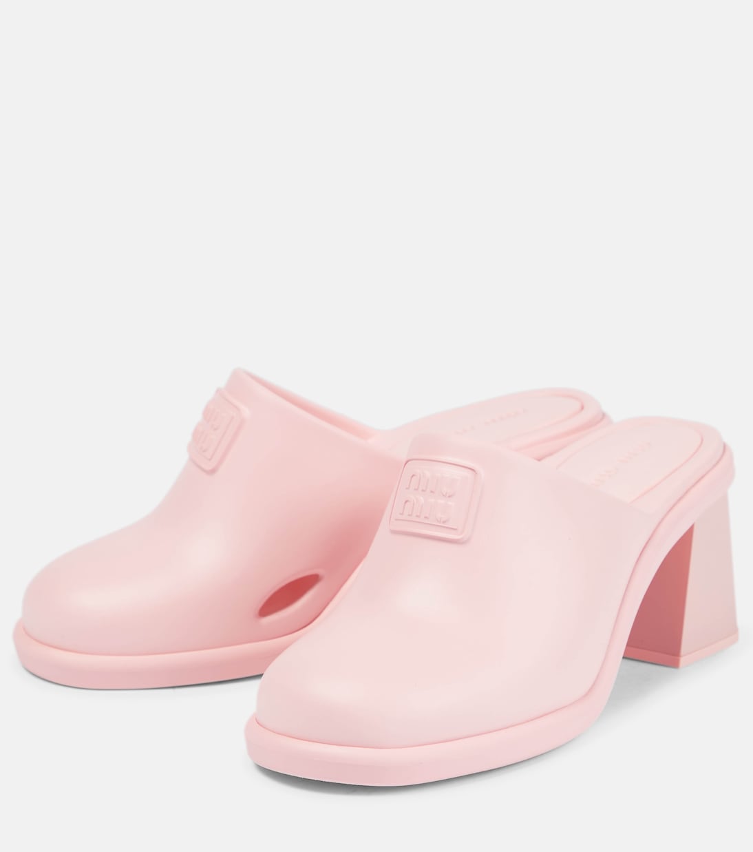 Mules con logo | Miu Miu