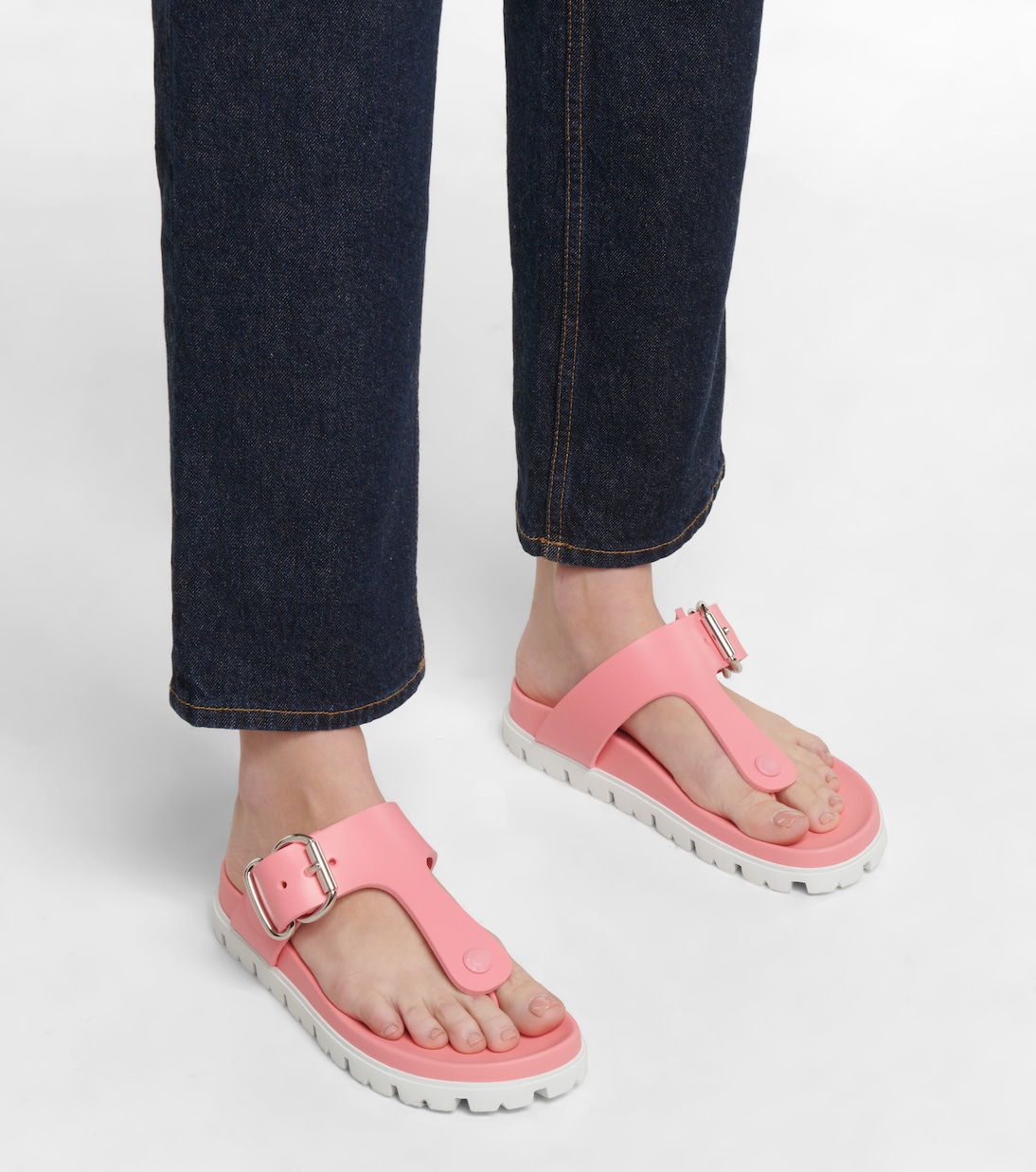 Sandali infradito in gomma | Prada