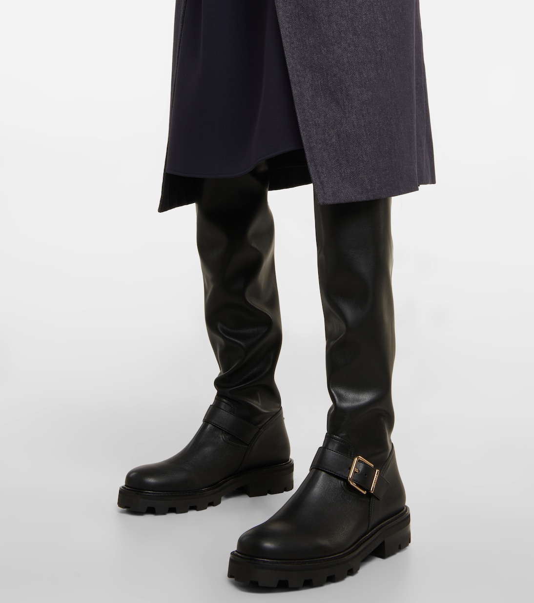 Overknee-Stiefel Biker II | Jimmy Choo