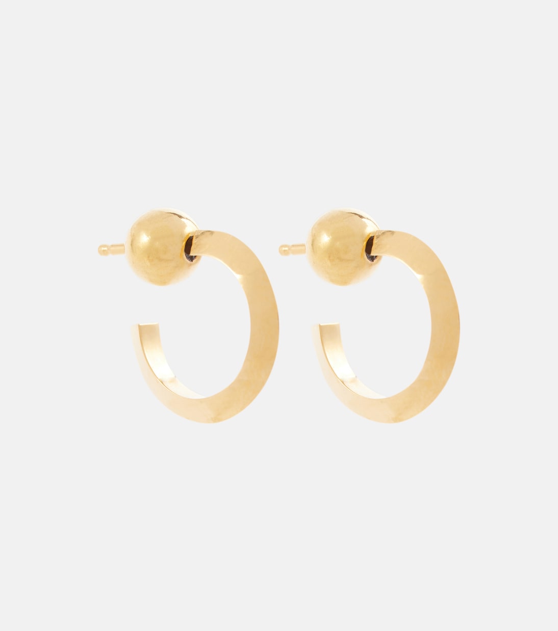 Boucles d'oreilles Ridge en argent sterling plaqué or 18 ct | Sophie Buhai