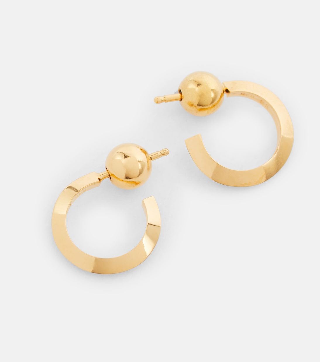 Boucles d'oreilles Ridge en argent sterling plaqué or 18 ct | Sophie Buhai