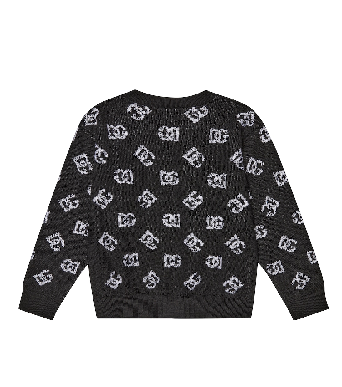 Pull DG en jacquard de laine | Dolce&Gabbana Kids