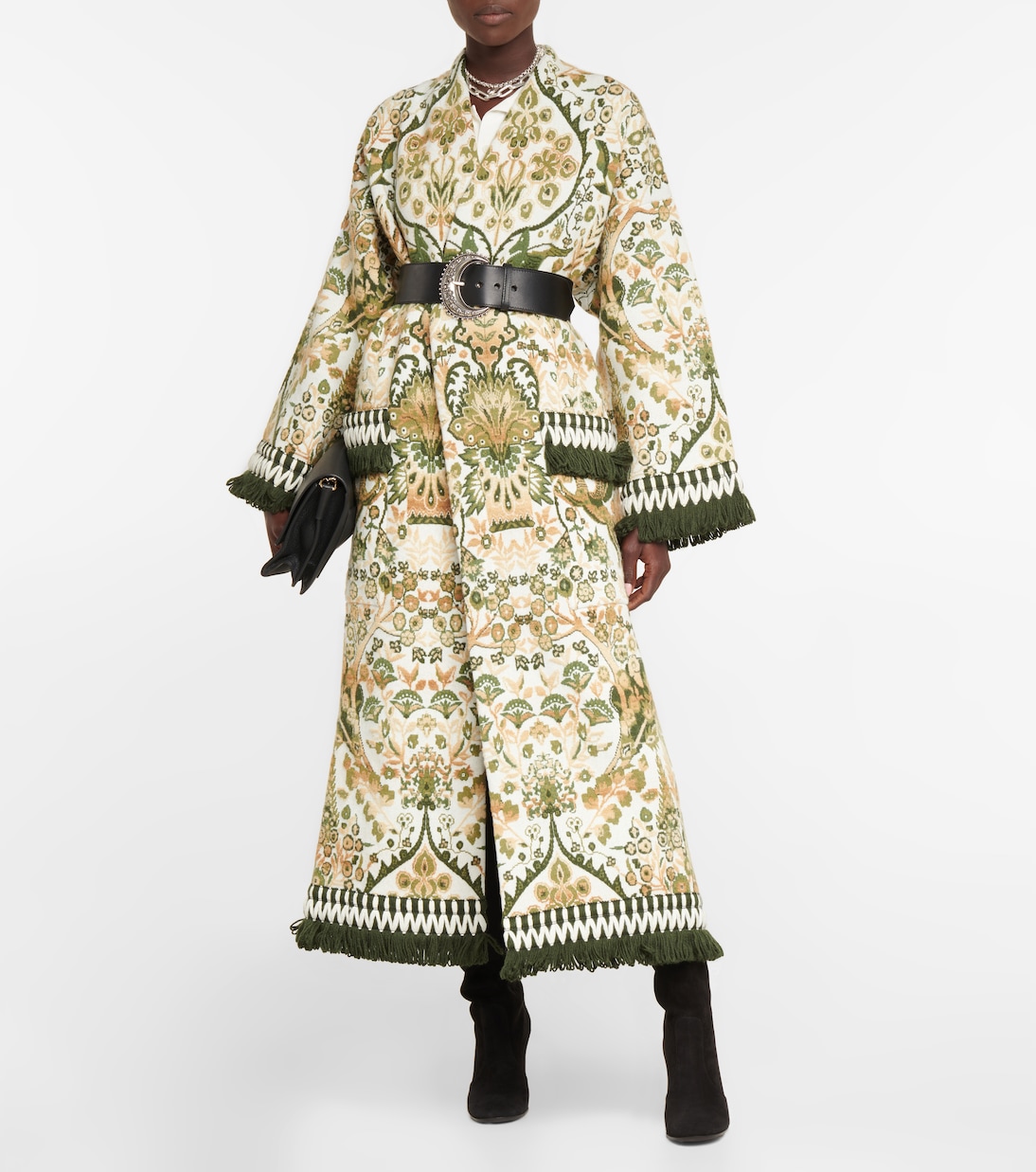 Jacquard wool-blend cardigan | Etro