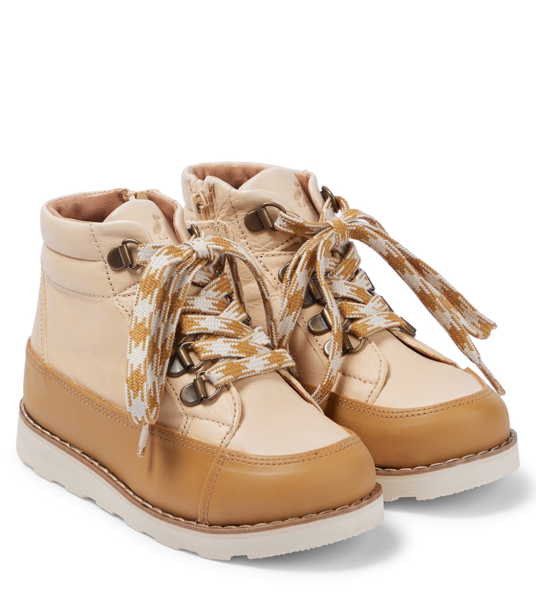 Schnürstiefel aus Leder | Petit Nord