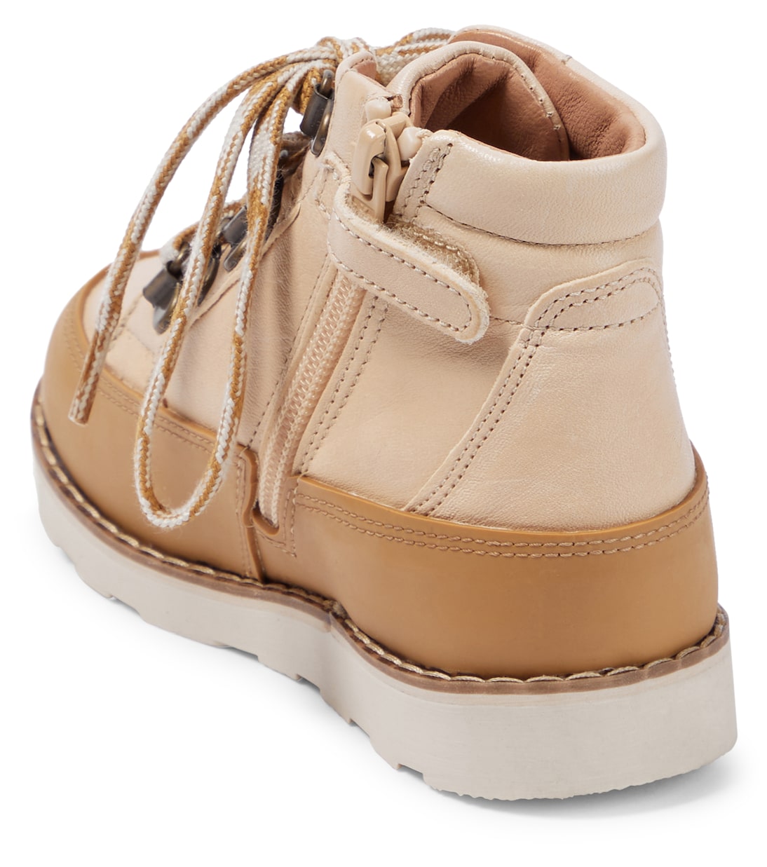 Schnürstiefel aus Leder | Petit Nord