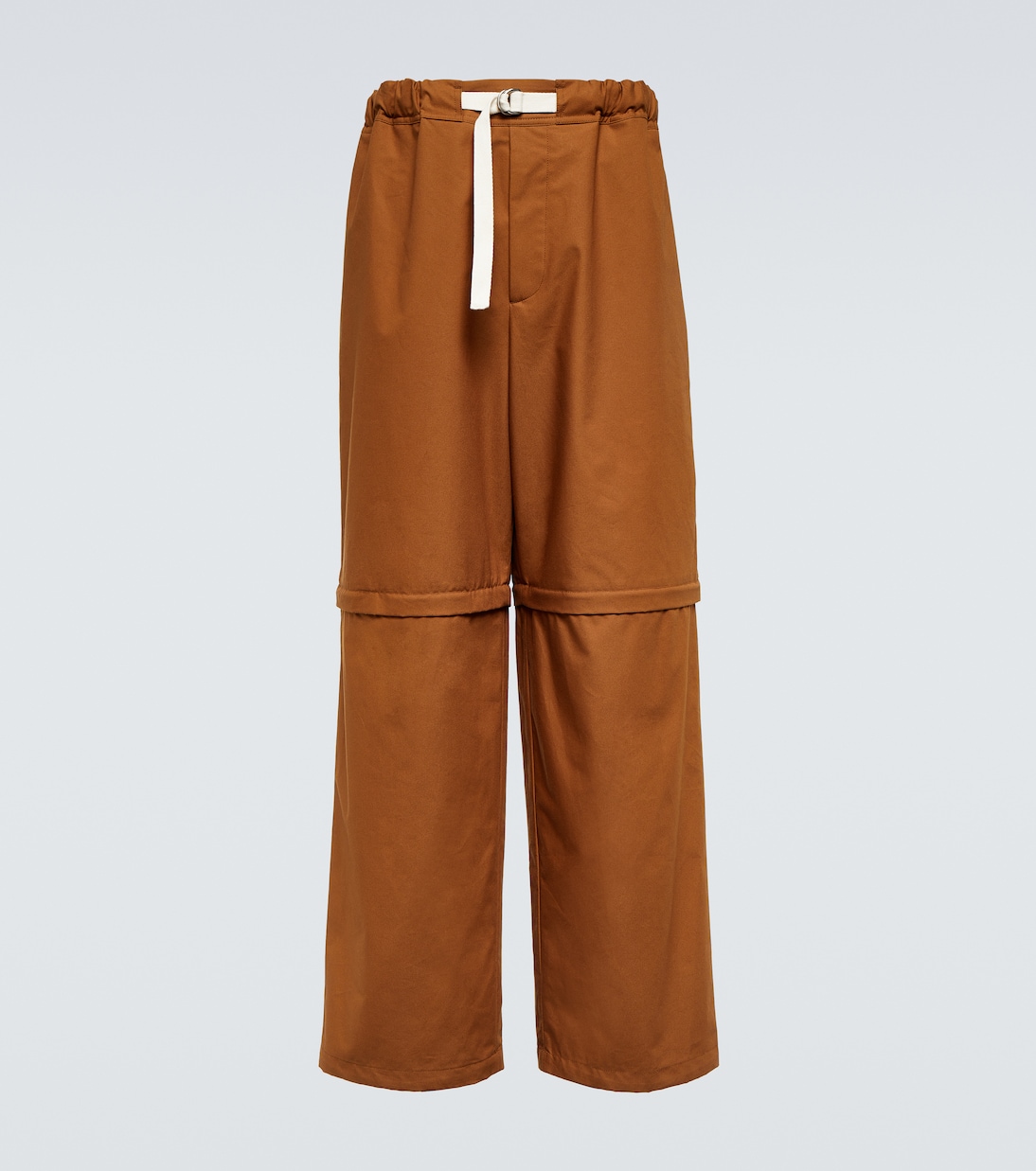 Pantalones anchos de algodón | Jil Sander