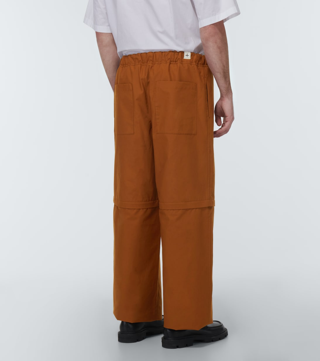 Pantalones anchos de algodón | Jil Sander