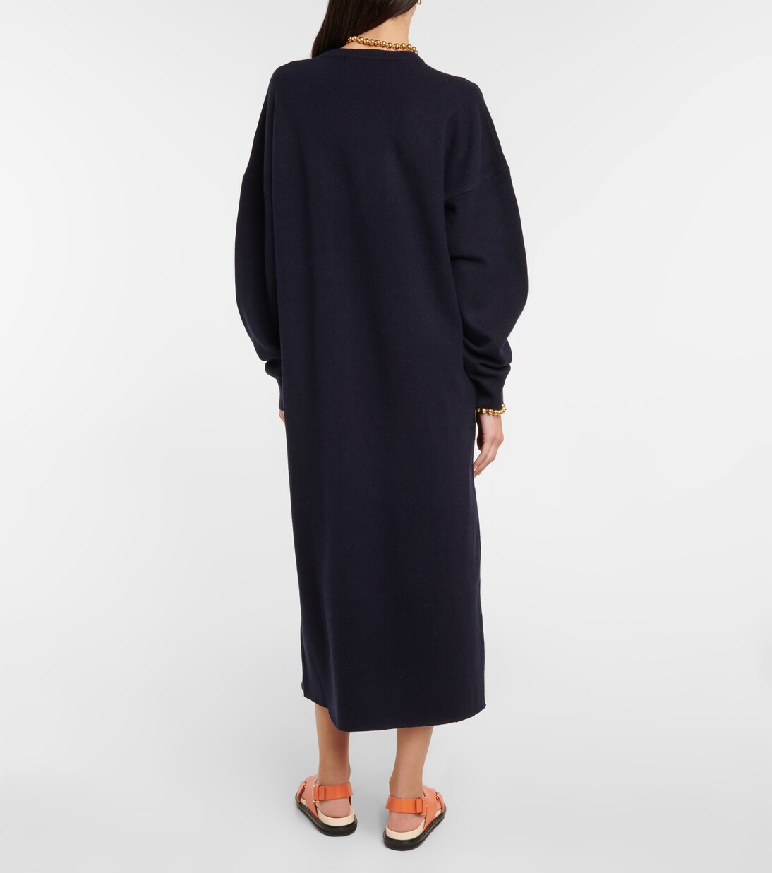 N°106 Weird cashmere-blend sweater dress | Extreme Cashmere