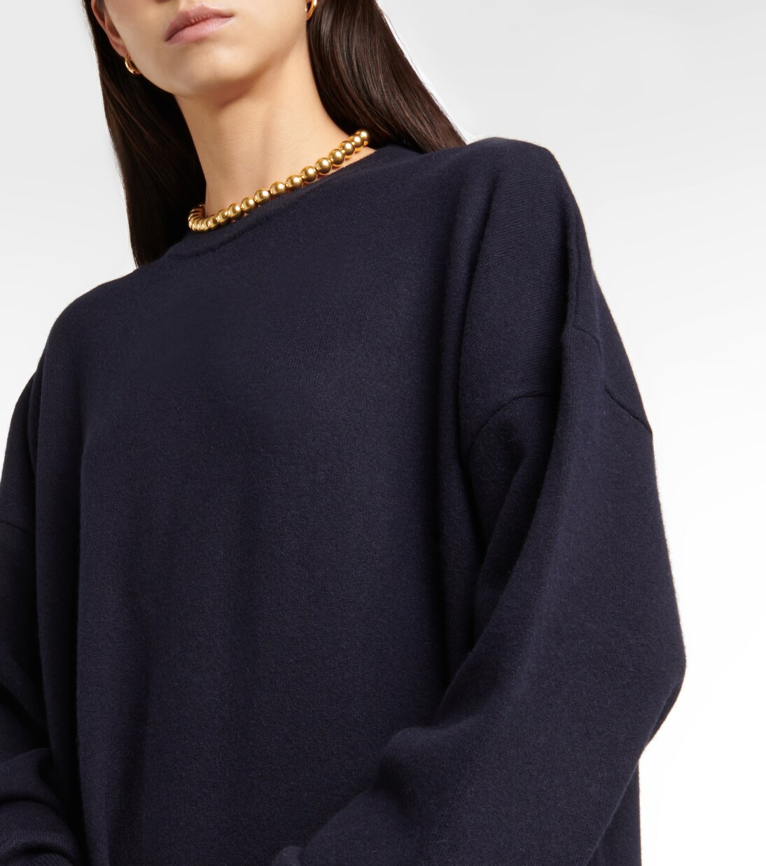 N°106 Weird cashmere-blend sweater dress | Extreme Cashmere