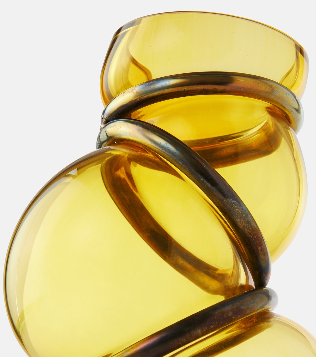 Chain Ring glass vase | Vanessa Mitrani