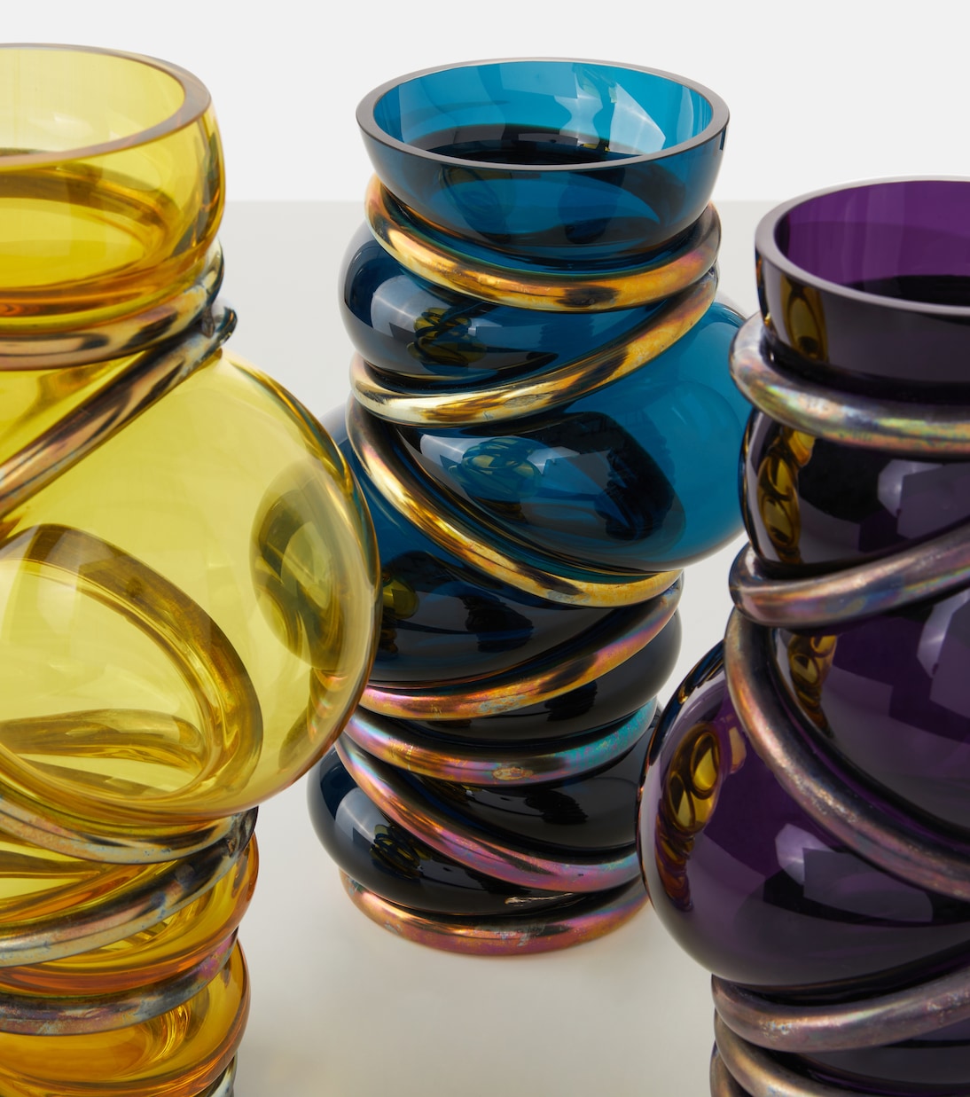 Chain Ring glass vase | Vanessa Mitrani