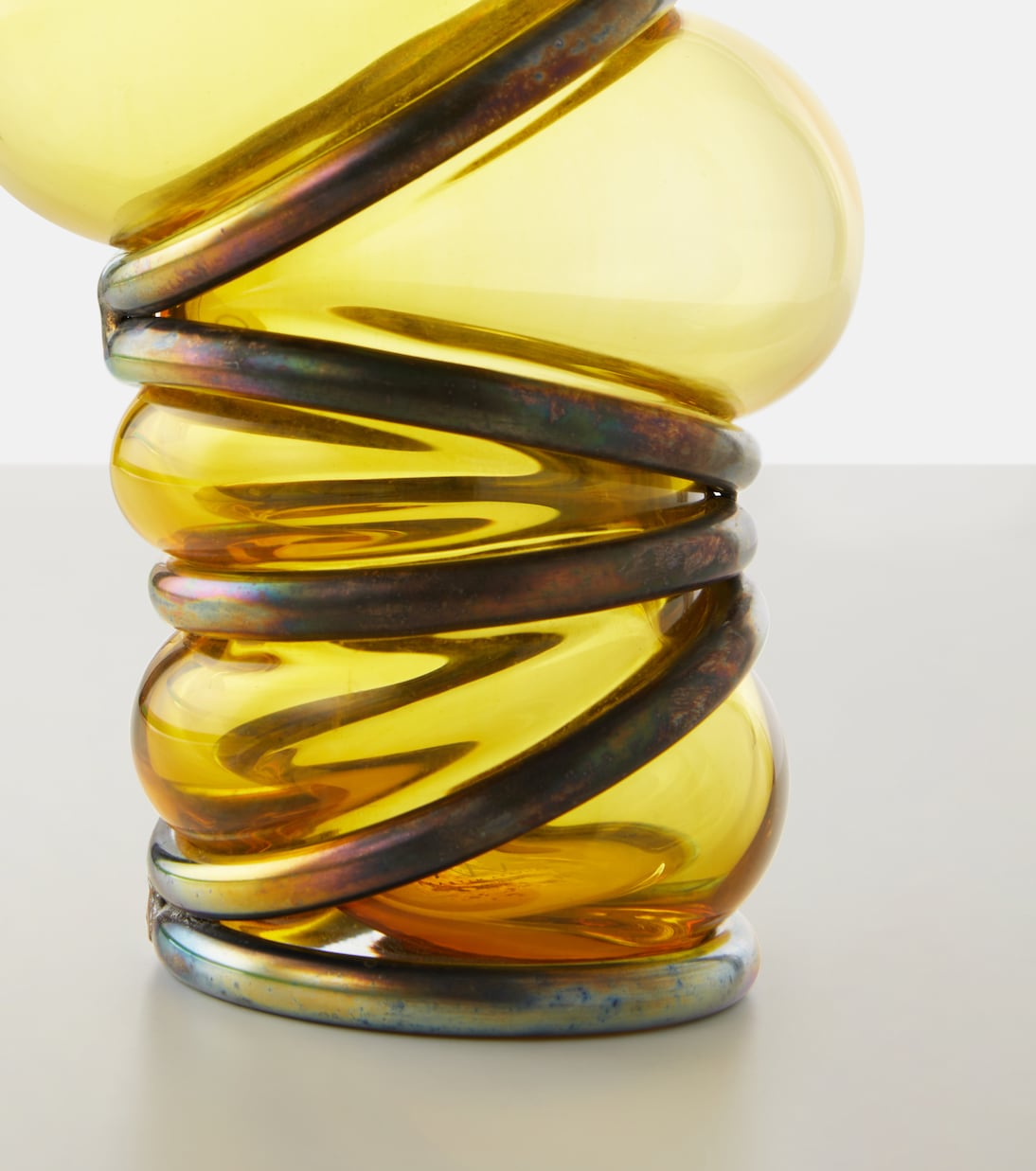 Chain Ring glass vase | Vanessa Mitrani